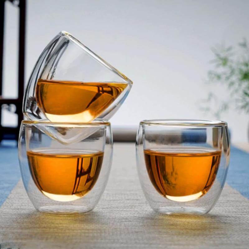 Double Wall Whiskey Glass