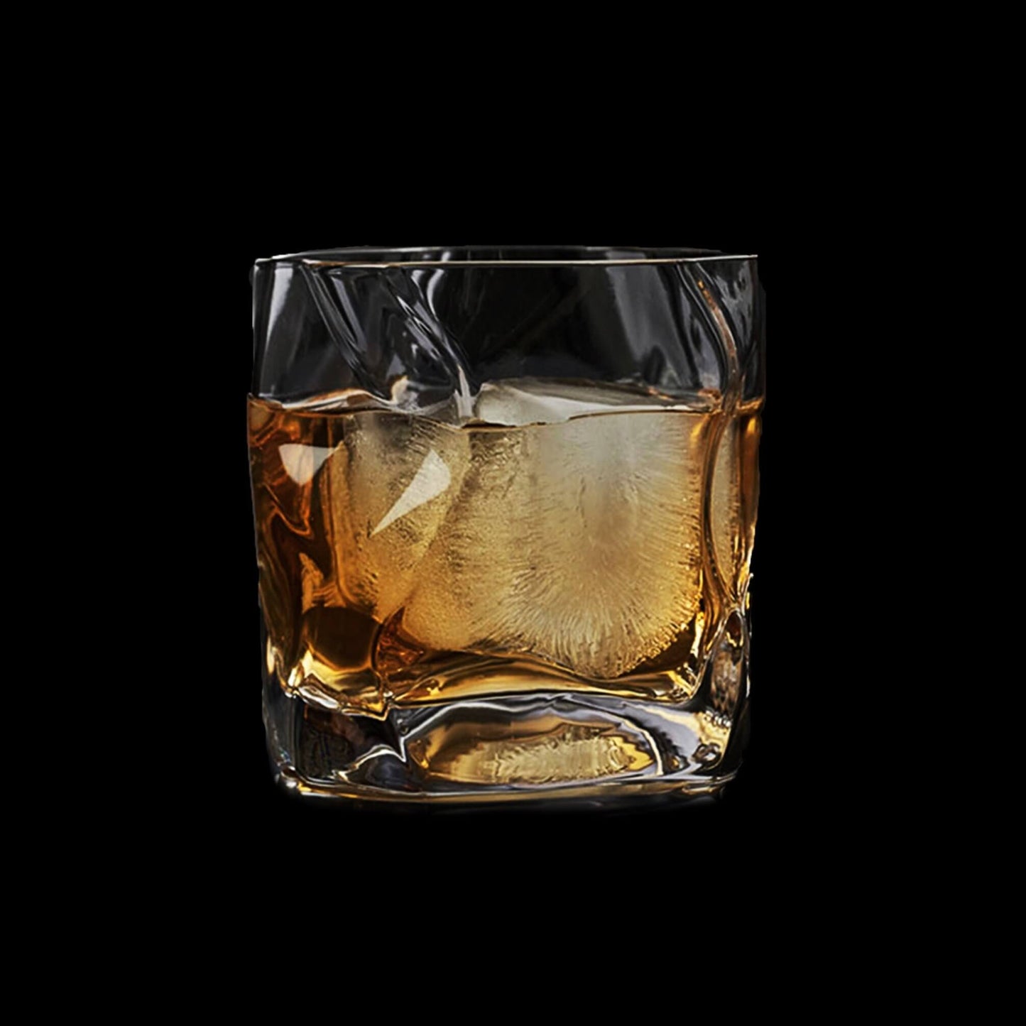 crumple - whiskira - whiskey tumbler - whiskey glass- whisky glass - gift - japanese craftmanship